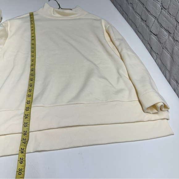 Anthropologie Maeve Cream funnel neck sweater size Small - Picture 4 of 10